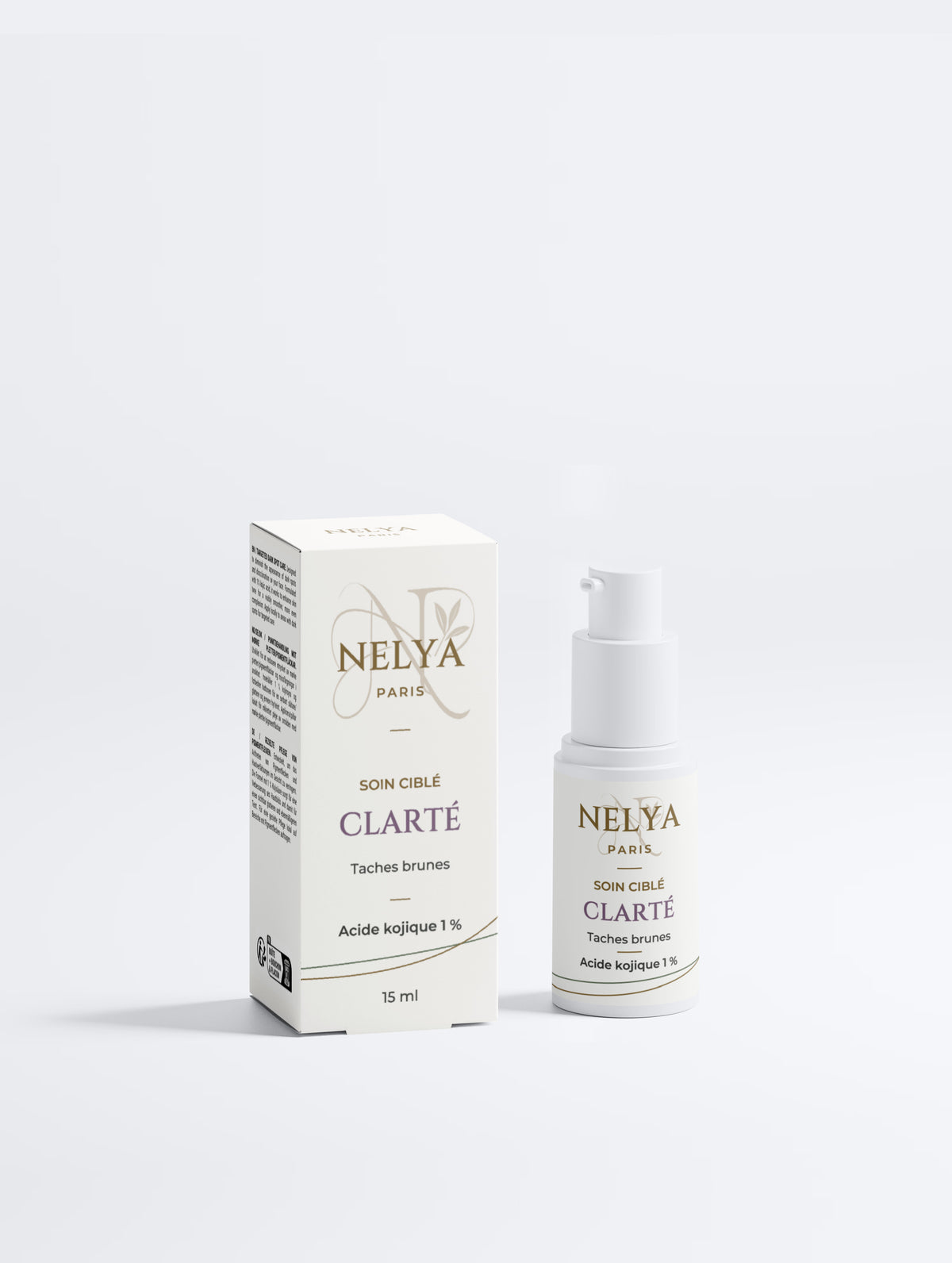 CLARTÉ — Soin ciblé taches brunes — Acide kojique 1 % — 15 ml